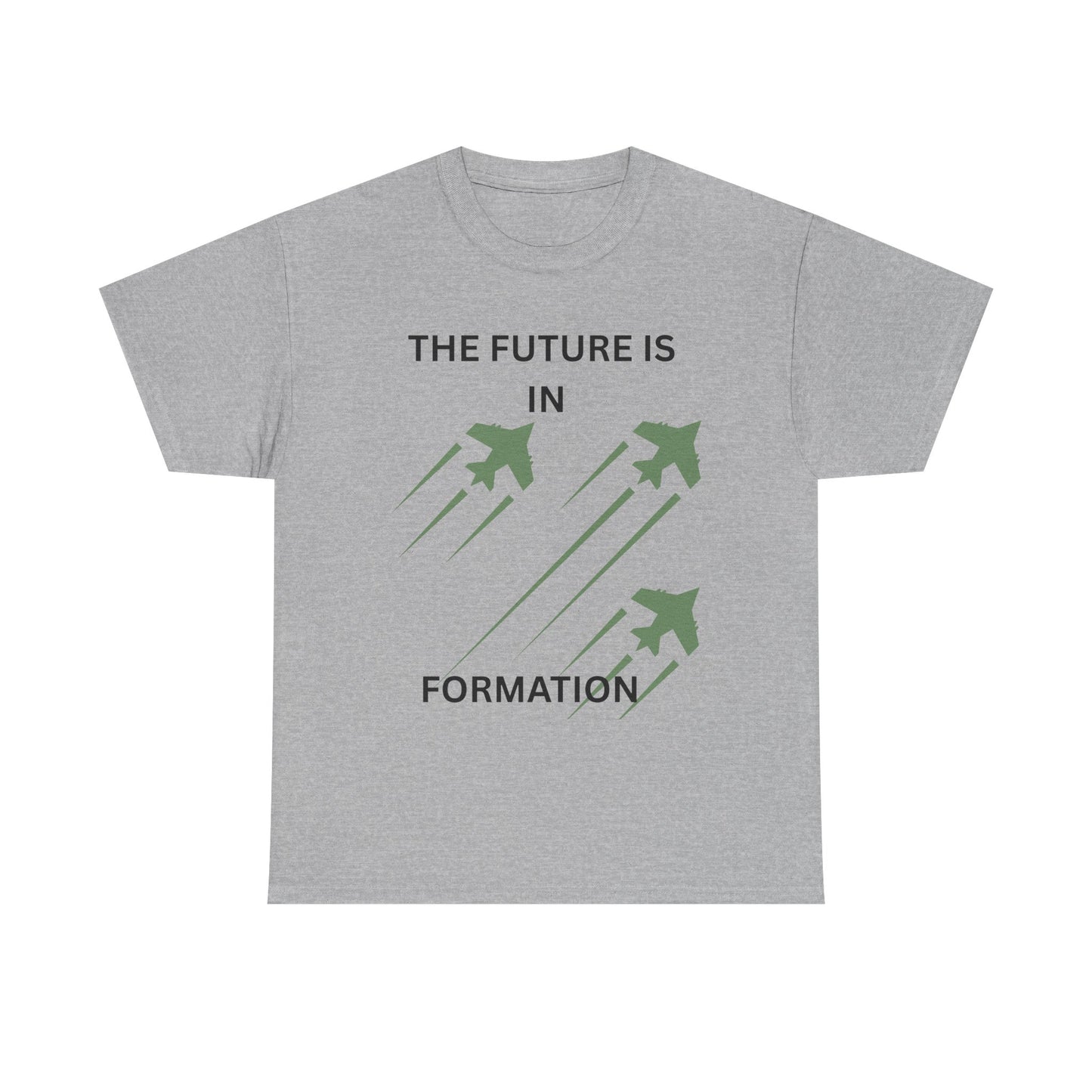 The Future is in Formation Unisex Heavy Cotton Tee