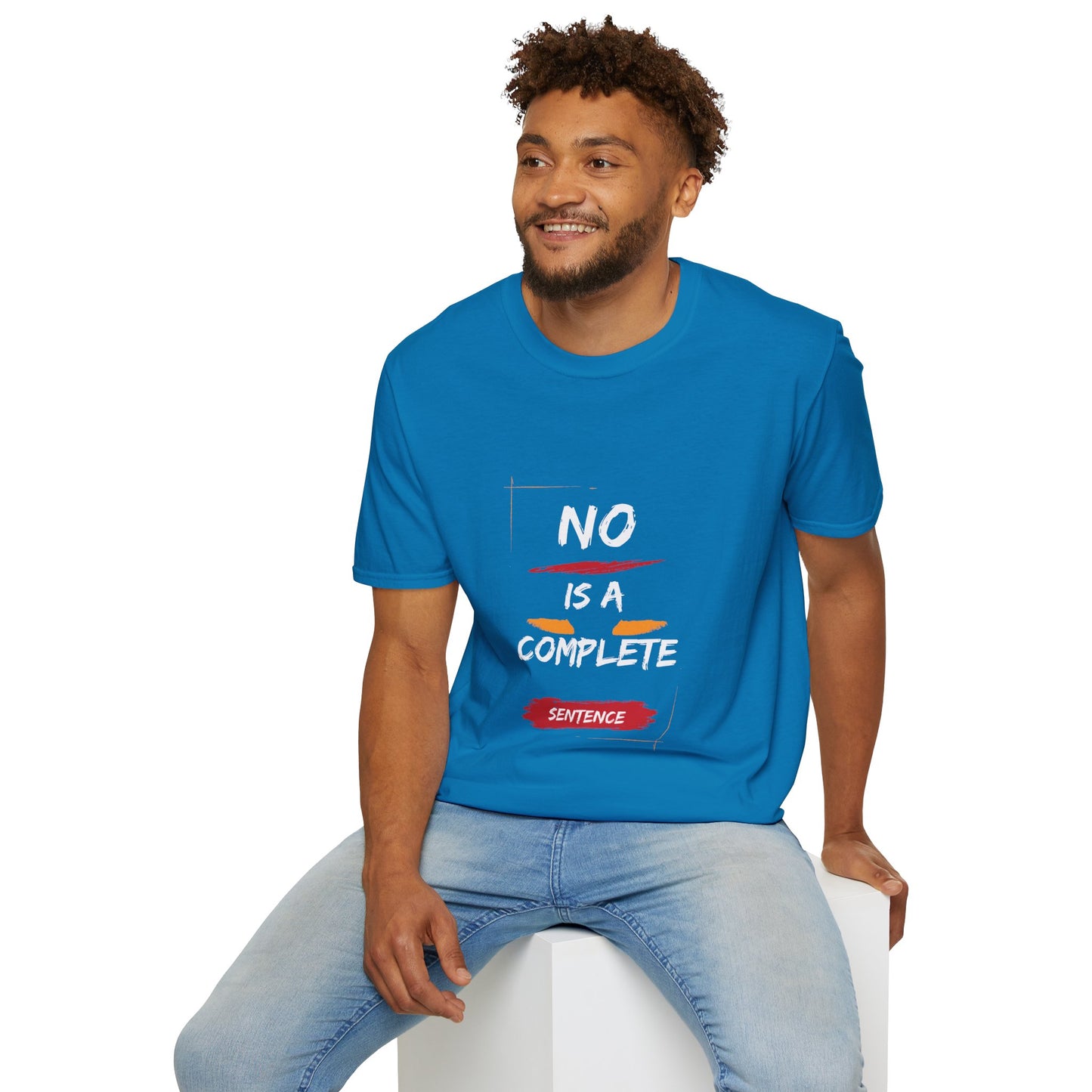 No is a complete sentence Unisex Softstyle T-Shirt | Casual Streetwear, Gift for Friends, Funny Statement Tee, Unique Everyday Wear, [...]