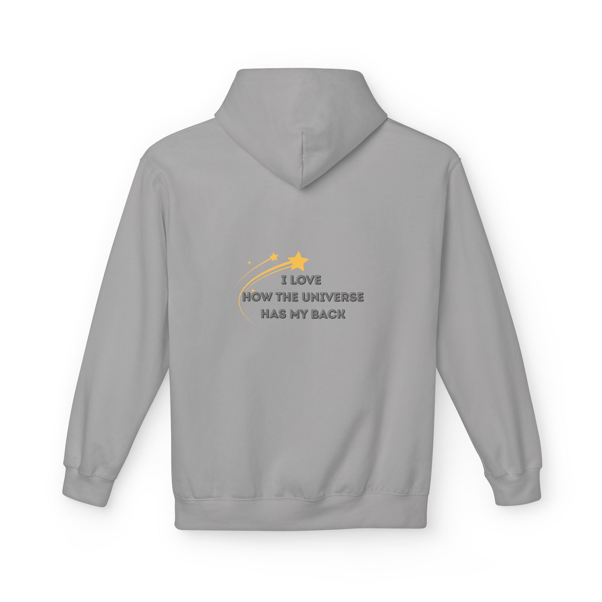 The Universe has my back Cosmic Vibe Hoodie - Unisex Midweight Softstyle Fleece, Perfect for Stargazers, Space Lovers, Unique Gift, Inspirational Apparel, [...]