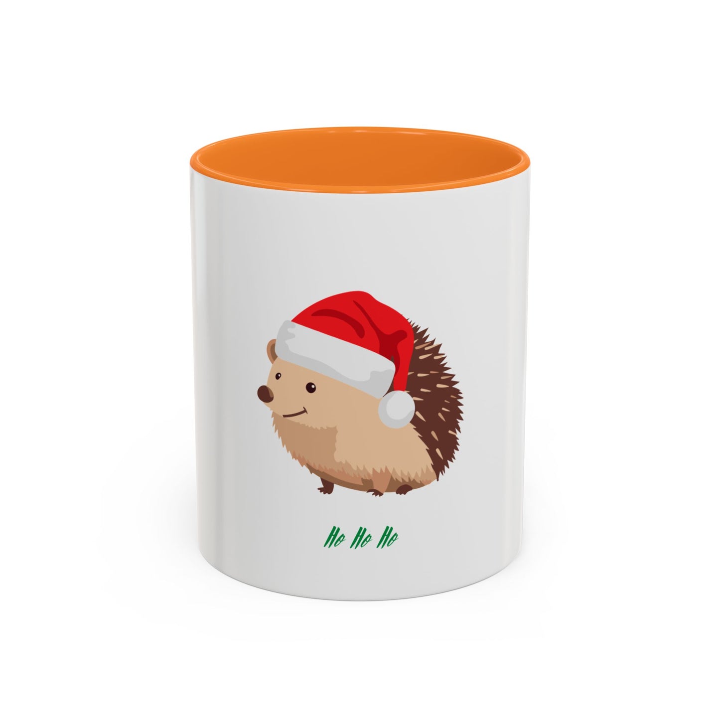 Christmas Hedgehog Mug - Cute Holiday Coffee Cup, Festive Drinkware, Gifts for Animal Lovers, Winter Decor, Unique Tea Mug