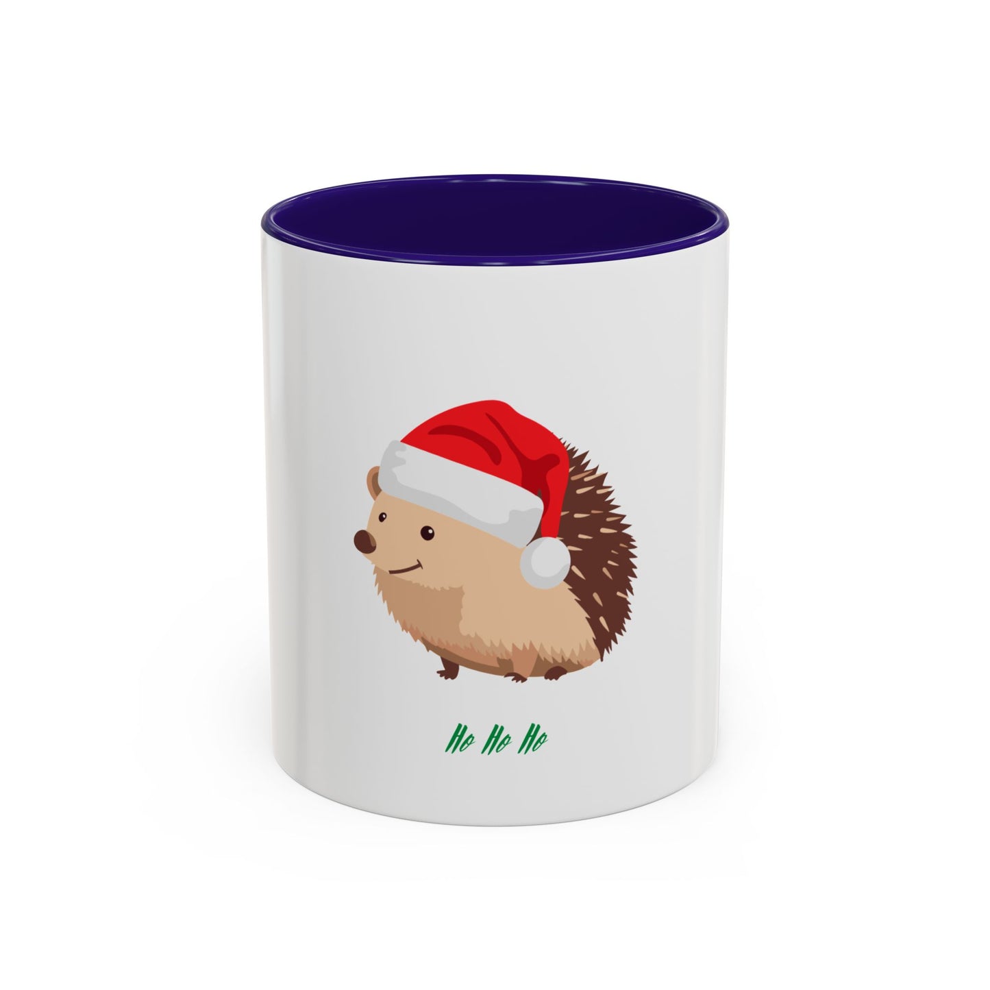 Christmas Hedgehog Mug - Cute Holiday Coffee Cup, Festive Drinkware, Gifts for Animal Lovers, Winter Decor, Unique Tea Mug
