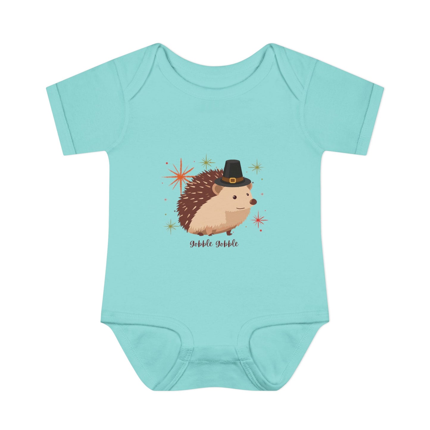 Cute Hedgehog Baby Bodysuit, Thanksgiving Infant Outfit, Baby Shower Gift, Holiday Apparel, Cute Animal Clothing, Newborn Essentials