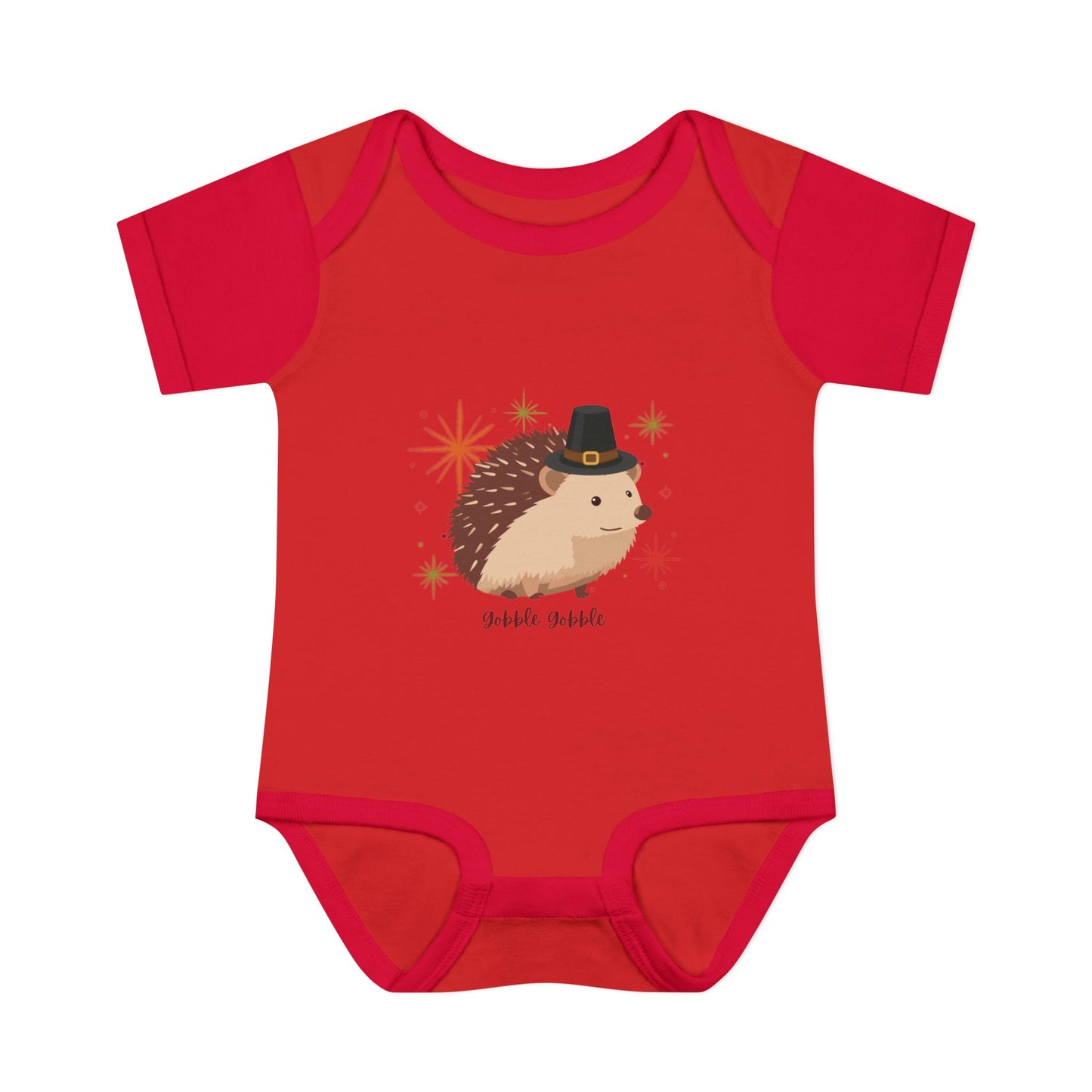 Cute Hedgehog Baby Bodysuit, Thanksgiving Infant Outfit, Baby Shower Gift, Holiday Apparel, Cute Animal Clothing, Newborn Essentials