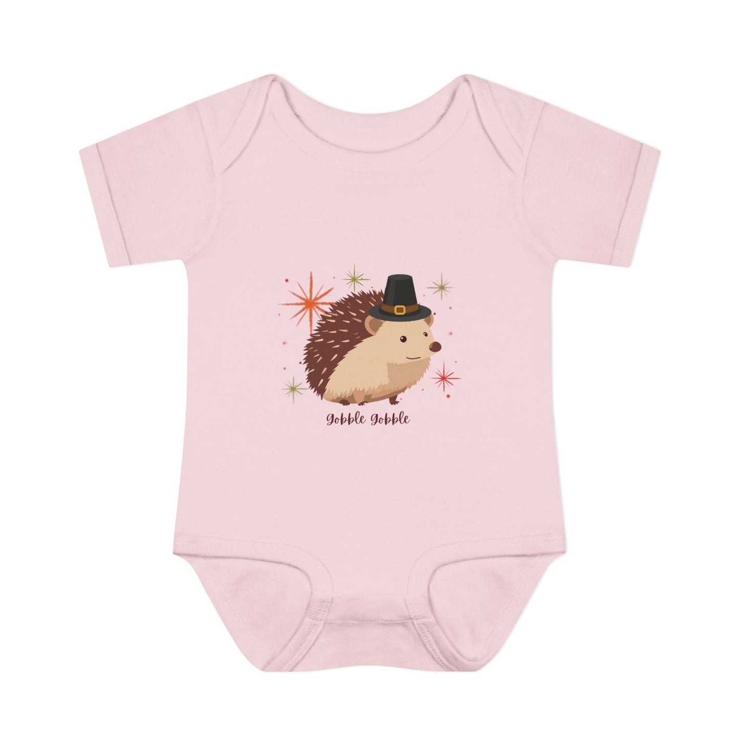 Cute Hedgehog Baby Bodysuit, Thanksgiving Infant Outfit, Baby Shower Gift, Holiday Apparel, Cute Animal Clothing, Newborn Essentials