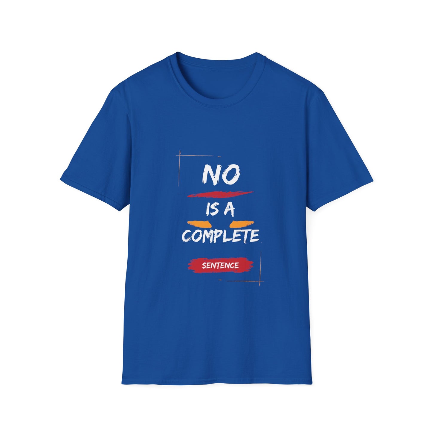 No is a complete sentence Unisex Softstyle T-Shirt | Casual Streetwear, Gift for Friends, Funny Statement Tee, Unique Everyday Wear, [...]