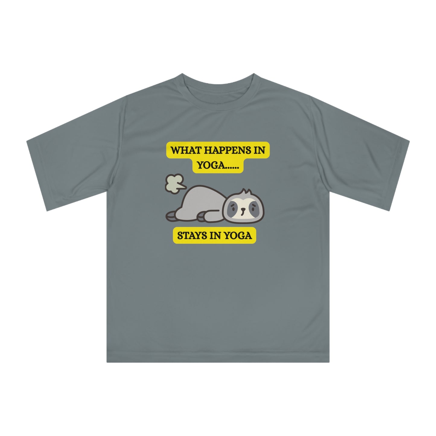 Yoga Humor Unisex T-Shirt, Funny Yoga Shirt, Gift for Yogis, Comfortable Workout Tee, Fitness Clothing, Relaxed Fit Tee