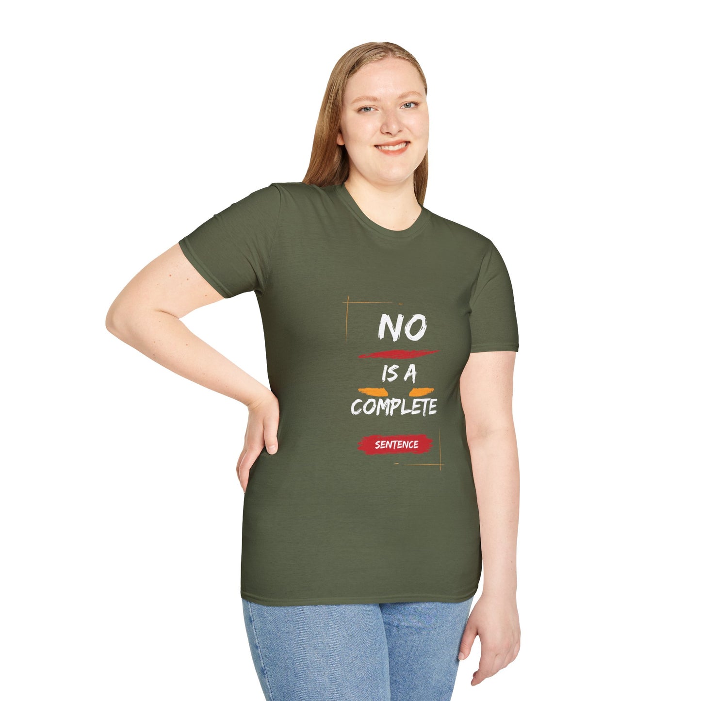 No is a complete sentence Unisex Softstyle T-Shirt | Casual Streetwear, Gift for Friends, Funny Statement Tee, Unique Everyday Wear, [...]