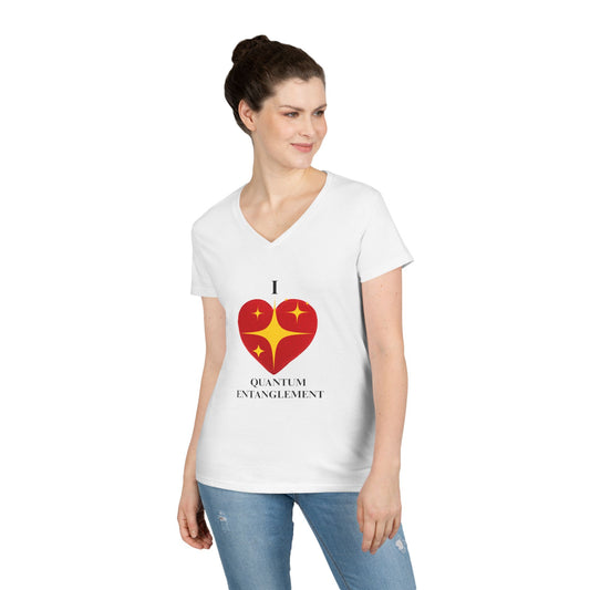 I Heart Quantum Entanglement Ladies' V-Neck T-Shirt, Science Gift, Geek Chic Tee, Physics Enthusiast Shirt, STEM Apparel, Science [...]