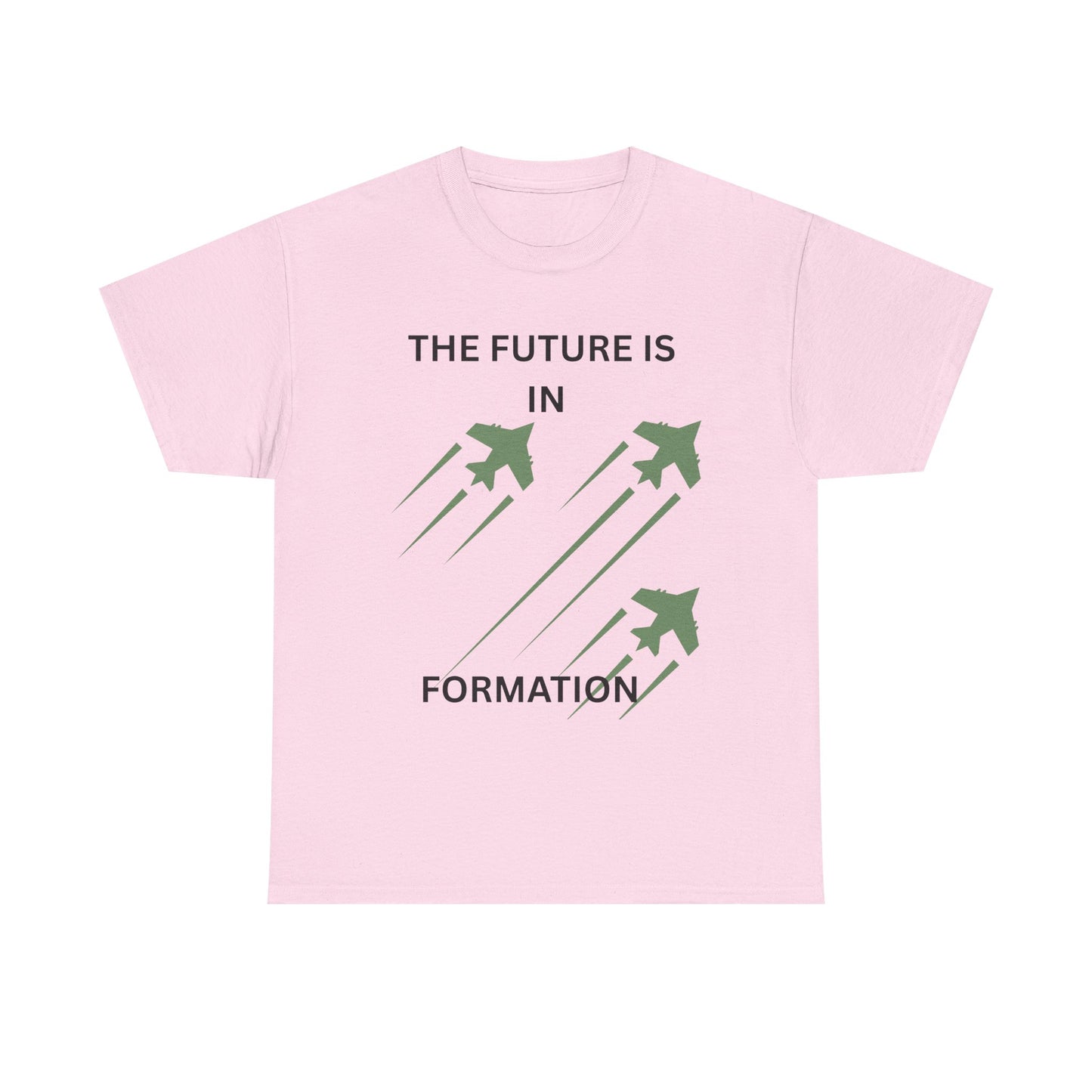 The Future is in Formation Unisex Heavy Cotton Tee