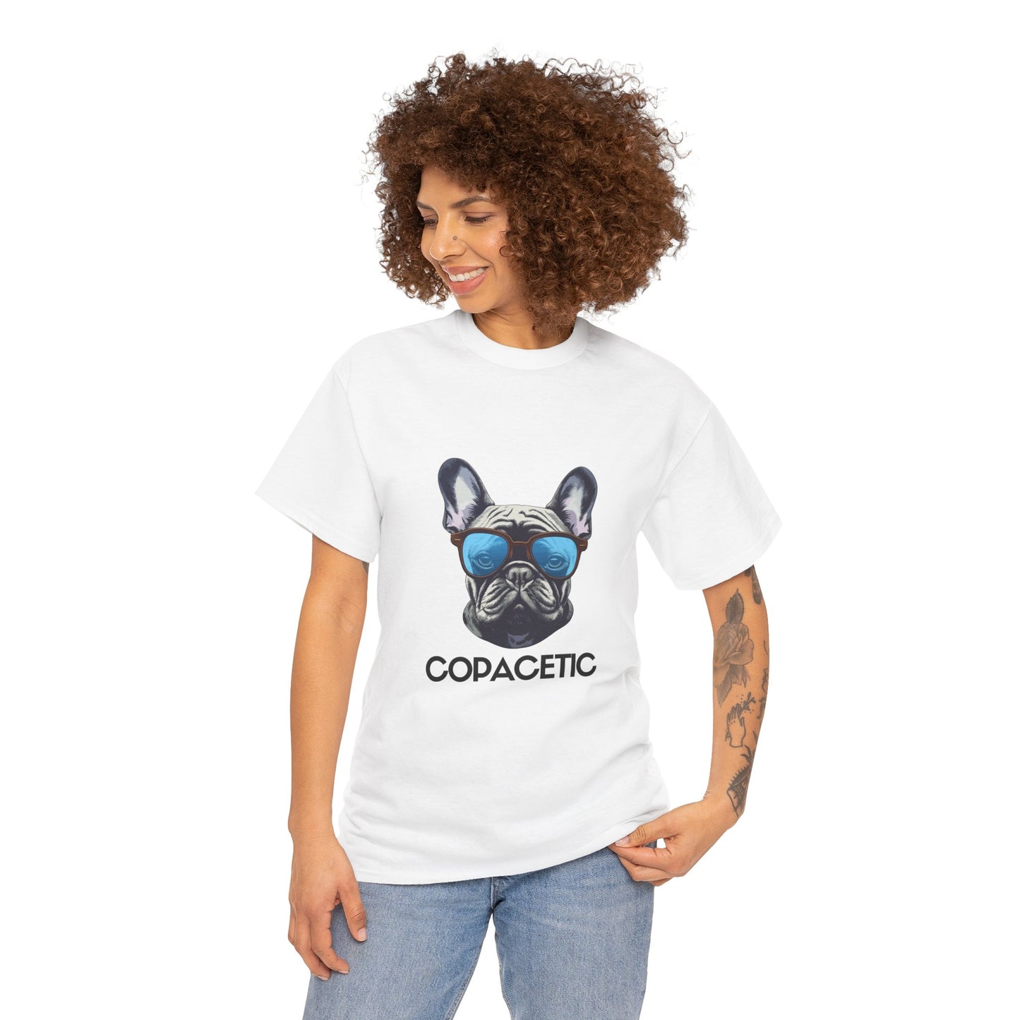 Cool Dog Vibe Unisex Tee - Hip Pet Lover Shirt, Casual Wear, Dog Lover Gift, Summer Style, Fun Outfit, Everyday Apparel